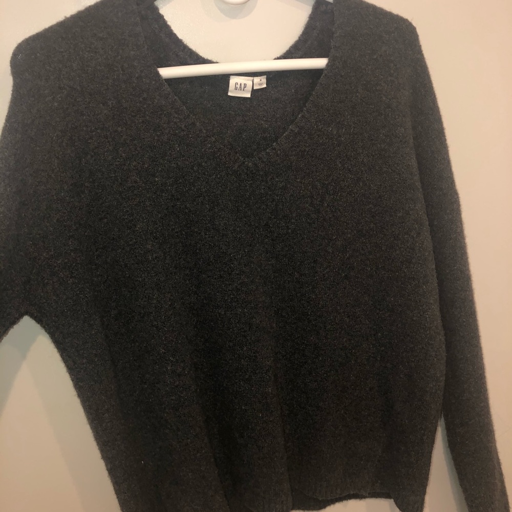 Oversized charcoal lounge sweater